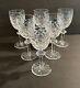 Waterford Crystal POWERSCOURT Lot of 6 White Wine Glasses 6 3/8 Exc