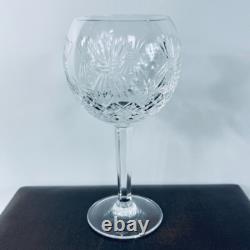 Waterford Crystal Pair Birds In Flight 8 Stems Oversize Balloon Wine Glasses