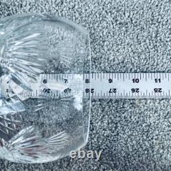 Waterford Crystal Pair Birds In Flight 8 Stems Oversize Balloon Wine Glasses