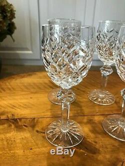 Waterford Crystal Powerscourt Claret Wine Glass 7 1/8 Set of 4