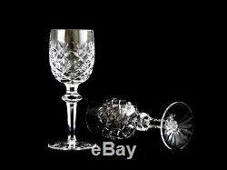Waterford Crystal Powerscourt Claret Wine Glasses Goblets Set of 3