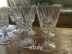 Waterford Crystal Rosslare Water Goblets Set of 8