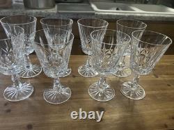 Waterford Crystal Rosslare Water Goblets Set of 8