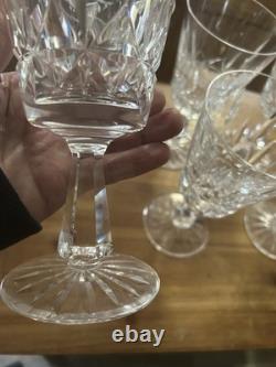 Waterford Crystal Rosslare Water Goblets Set of 8