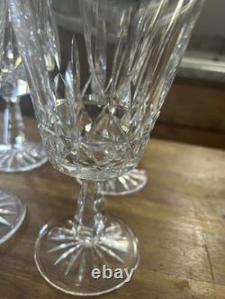 Waterford Crystal Rosslare Water Goblets Set of 8