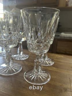 Waterford Crystal Rosslare Water Goblets Set of 8