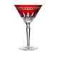 Waterford Crystal Ruby Red Clarendon Martini Glass