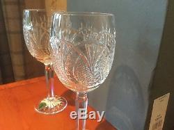 Waterford Crystal Seahorse Large Wine Glasses