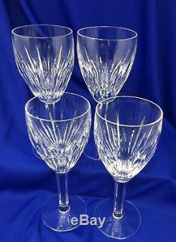 Waterford Crystal Set of 4 Carina Claret Wine Glasses