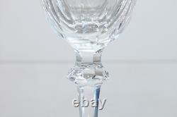 Waterford Crystal Set of 9 Modernist Glass Wine Goblets