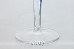 Waterford Crystal Set of 9 Modernist Glass Wine Goblets