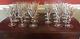 Waterford Crystal Sheila 11 6 1/2 Claret Wine Glasses & 11 7 Water Goblets