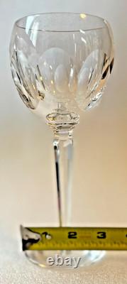Waterford Crystal Sheila Hock Wine Glasses Set of 4 7 3/8 in