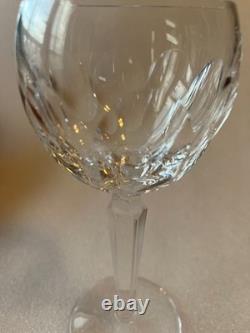 Waterford Crystal Sheila Hock Wine Glasses Set of 4 7 3/8 in