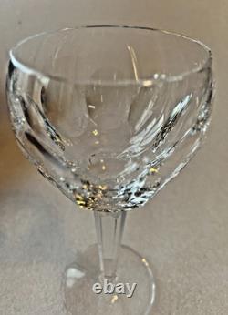 Waterford Crystal Sheila Hock Wine Glasses Set of 4 7 3/8 in