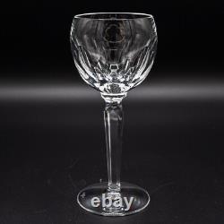 Waterford Crystal Sheila Wine Hock Glasses 7 3/8 H Set of 3 FREE USA SHIPPING