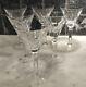 Waterford Crystal Sheila Wine glasses 6 1/2 Tall