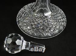 Waterford Crystal Ships Captains Wine Decanter Alana w Stopper old mark IRELAND