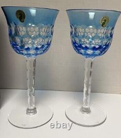 Waterford Crystal Simply Blue Wine Glasses