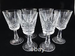 Waterford Crystal Stemware KENMARE Pattern Claret Wine Set of 6 Glasses