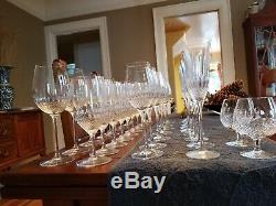 Waterford Crystal Stemware / Wine Glasses, Colleen Essence (Lot Set of 40)