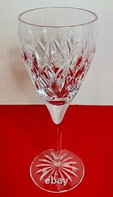 Waterford Crystal TIERNEY White Wine Glass Goblet (s) SET OF 6 Stemware Waterford Crystal TIERNEY White Wine Glass Goblet (s) SET OF 6 Stemware
