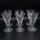 Waterford Crystal Tramore Sherry Glasses 4 3/8 Set of 6 FREE USA SHIPPING