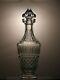 Waterford Crystal Tramore/maeve Cut Round Wine Decanter 13 1/4 Tall
