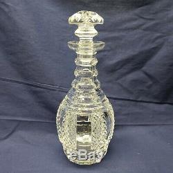Waterford Crystal Wine Decanter with Stopper Hibernia (11-3/4) Rare WATHIB