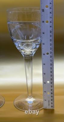 Waterford Crystal Wine Glass Set Of 2, Jasper Conran AURA Mint Condition