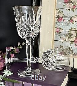 Waterford Crystal Wine Glasses Kelsey Platinum Vintage Wine Glasses Silver Rim