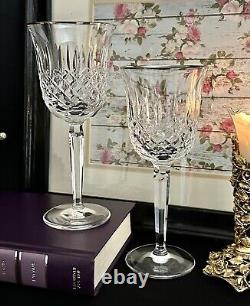 Waterford Crystal Wine Glasses Kelsey Platinum Vintage Wine Glasses Silver Rim