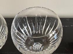 Waterford Crystal Wynnewood Balloon 8 Tall Pair of Wine Glasses