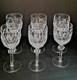 Waterford Curranghmore Hock Wine Blown Glasses Ireland Vintage Set of 6