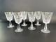 Waterford Cut Crystal Kylemore Wine Goblet Wine Glass 6.75 H Set of (6)