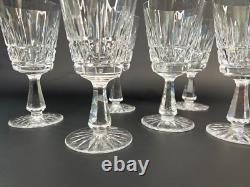 Waterford Cut Crystal Kylemore Wine Goblet Wine Glass 6.75 H Set of (6)
