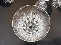 Waterford Cut Crystal Kylemore Wine Goblet Wine Glass 6.75 H Set of (6)