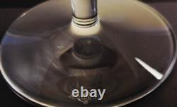 Waterford ELBERON Crystal Wine Glass Pair New Excellent Signed witho Original Box