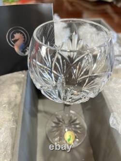 Waterford Eve Wine Glasses-set Of 6- Lead Crystal-new With Box-tags Made In Irel