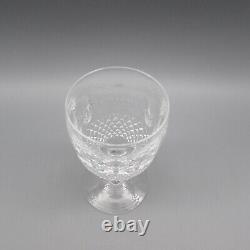 Waterford Fine Cut Crystal COLLEEN White Wine Glasses Set of SIX