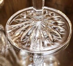 Waterford Golden Lismore Tall Wine & Iced Beverage Crystal Glass Set Of 4