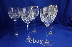 Waterford Grenville Gold (6) Wine Glasses, 8