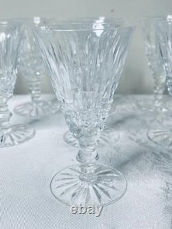 Waterford Ireland Crystal 4-1/2 TRAMORE SHERRY PORT WINE GLASSES Set of 9 Mint