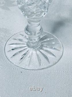 Waterford Ireland Crystal 4-1/2 TRAMORE SHERRY PORT WINE GLASSES Set of 9 Mint