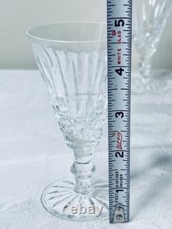Waterford Ireland Crystal 4-1/2 TRAMORE SHERRY PORT WINE GLASSES Set of 9 Mint