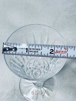 Waterford Ireland Crystal 4-1/2 TRAMORE SHERRY PORT WINE GLASSES Set of 9 Mint