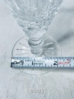 Waterford Ireland Crystal 4-1/2 TRAMORE SHERRY PORT WINE GLASSES Set of 9 Mint