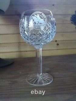 Waterford Irish Crystal Hock Wine Goblet Glasses, made in Ireland, Qty. 10