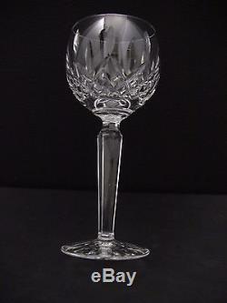Waterford Irish Crystal LISMORE 7 3/8 Wine Hock Glasses / Set of 5