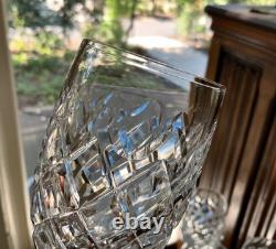 Waterford Irish Crystal Powerscourt 6 3/8 White Wine Glasses (12) Ireland